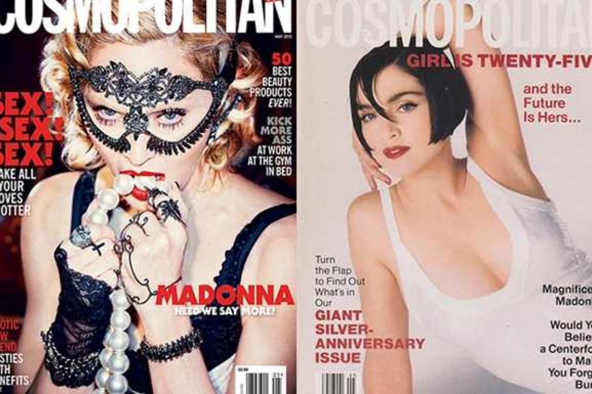 25 лет спустя Мадонна появилась на обложке cosmopolitan 25 лет спустя Мадонна появилась на обложке cosmopolitan