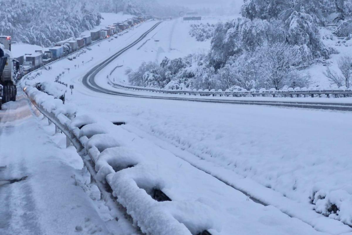 Сніговий колапс у Південній Африці: дорогі заблоковано, місцеві жителі ліплять сніговиків Сніговий колапс у Південній Африці: дорогі заблоковано, місцеві жителі ліплять сніговиків