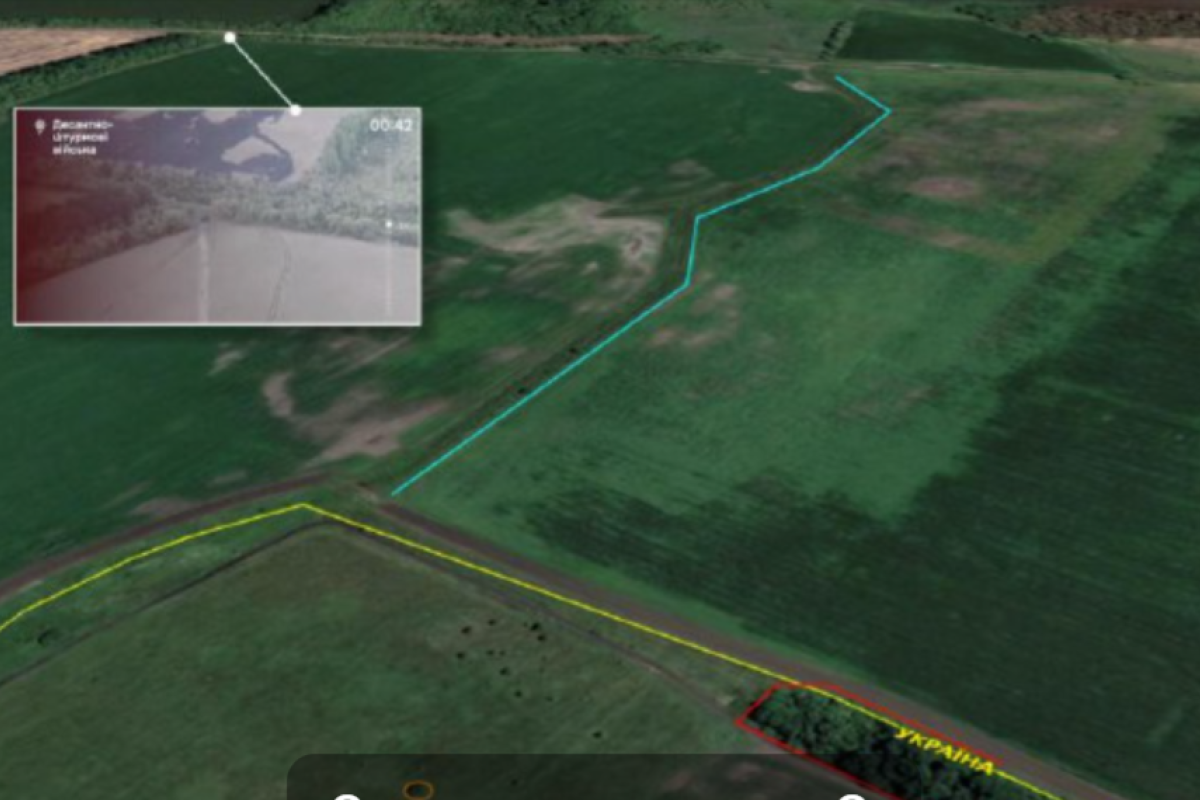 Десантники 95 Полесской бригады ДШВ прорвали еще один участок российской границы - видео