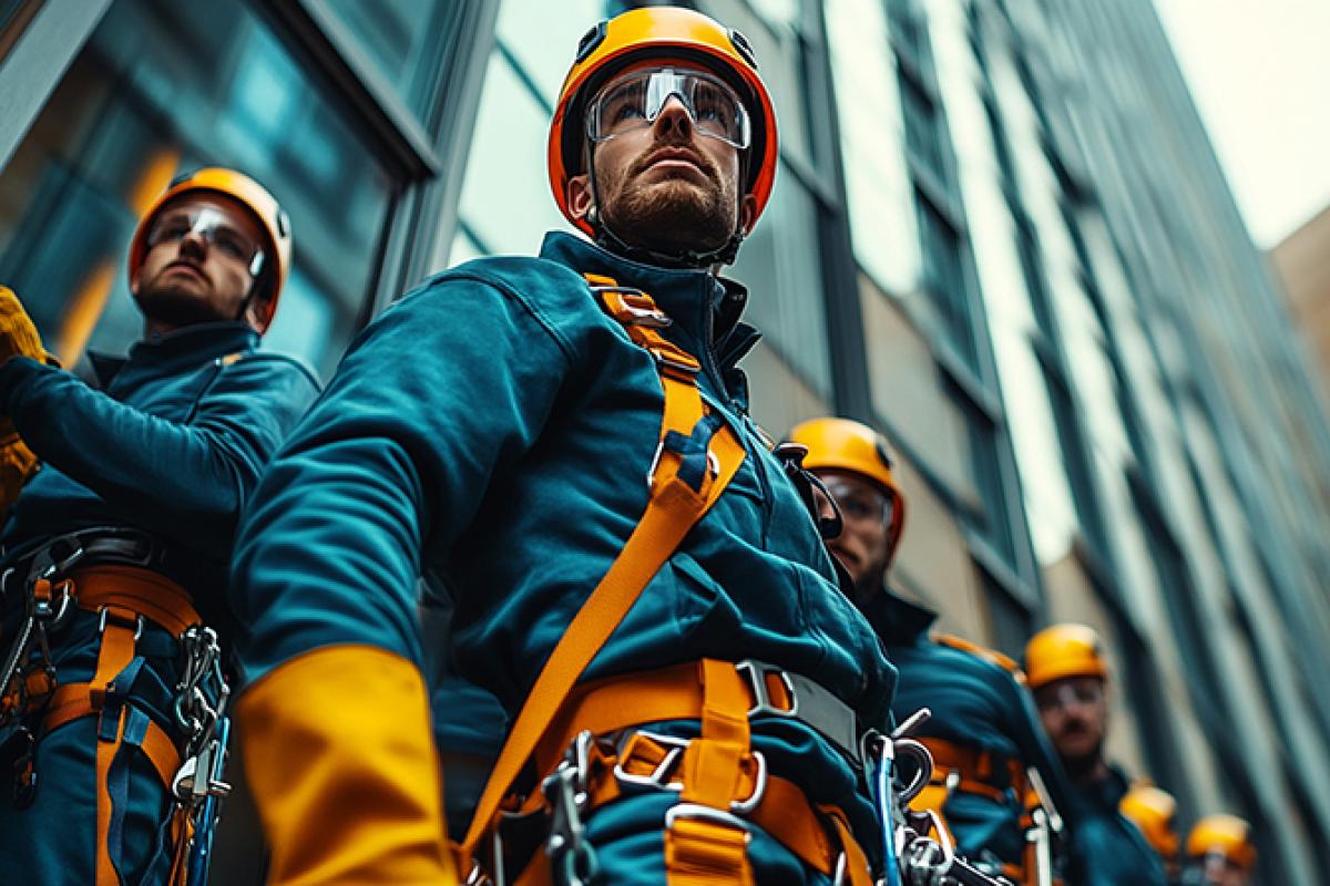 Застосування страхувальних поясів для промислової безпеки Застосування страхувальних поясів для промислової безпеки