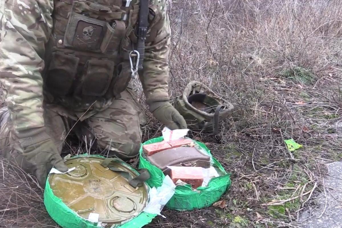 Міни на Сіверському Дінці