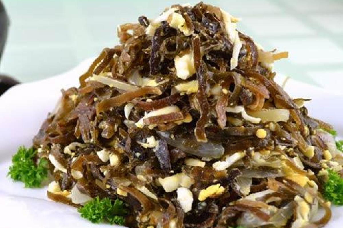 Салат из морской капусты Салат из морской капусты