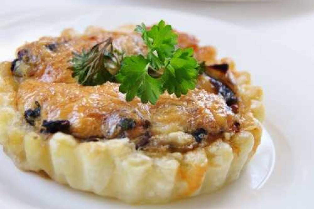 Tарталетки с грибами Tарталетки с грибами