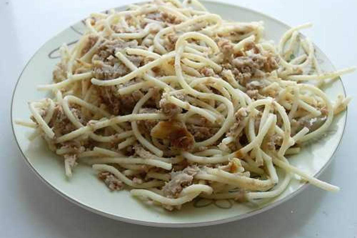 Макароны по-флотски