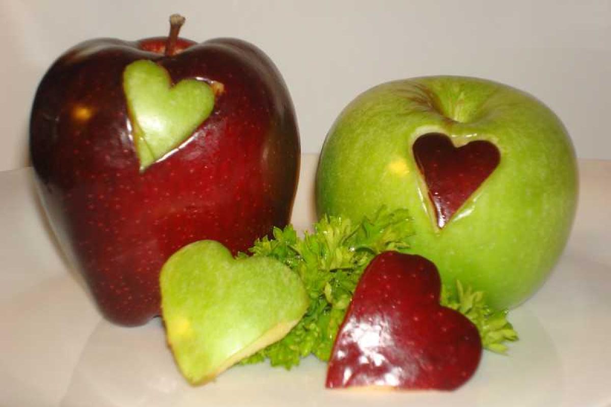 Сердечные яблочки Сердечные яблочки