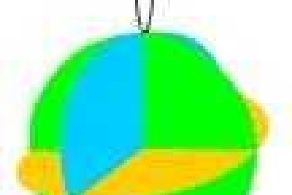 Бумажный шарик на елку