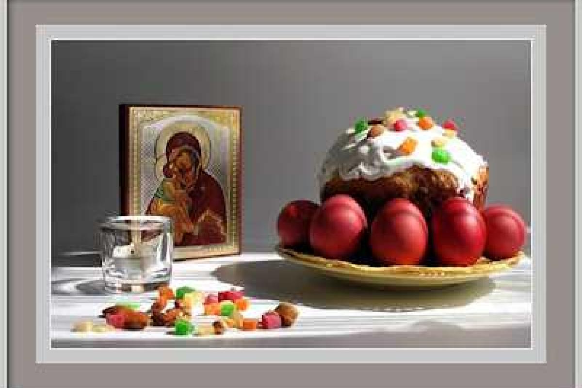 Монастырский кулич