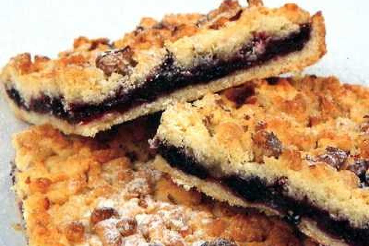 Венгерский песочный тертый пирог