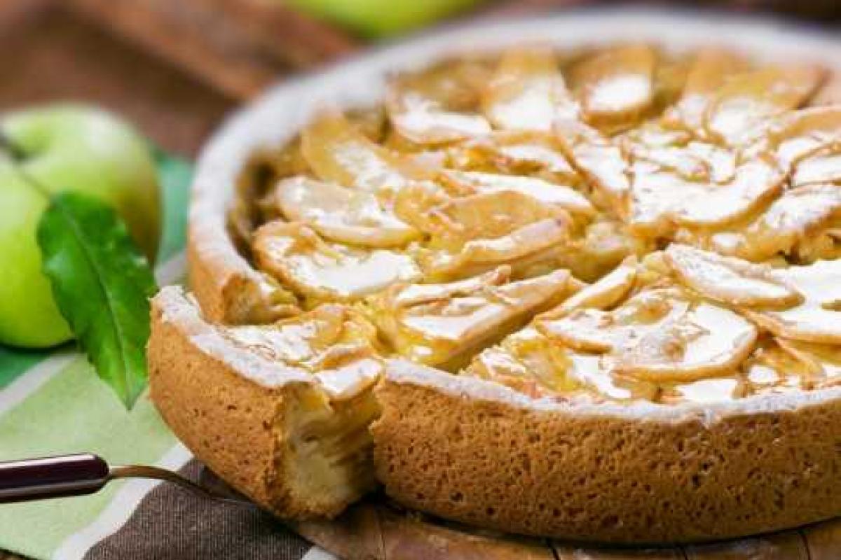 Классическая яблочная шарлотка Классическая яблочная шарлотка