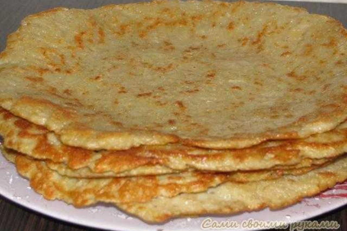 Картофельные блины Картофельные блины