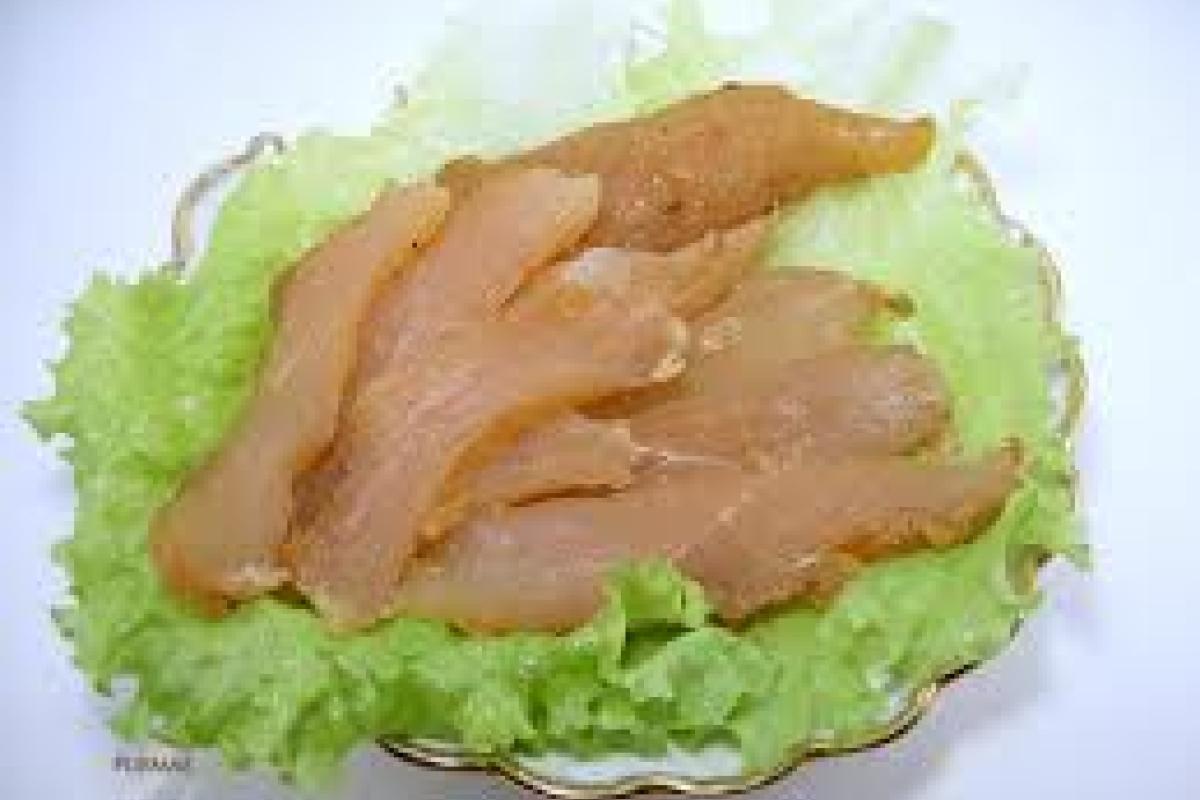 Вяленая куриная грудка Вяленая куриная грудка