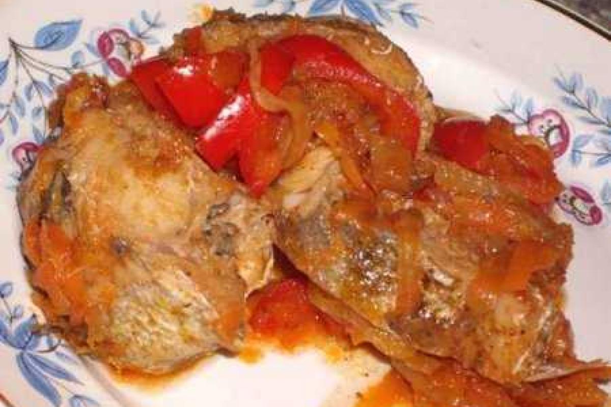 Хек с овощами Хек с овощами