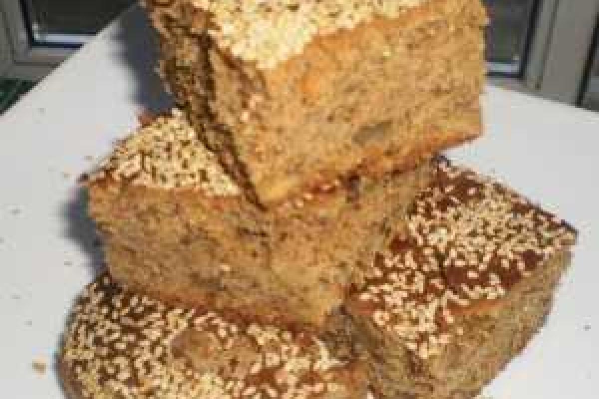 Пирог с кунжутом Пирог с кунжутом