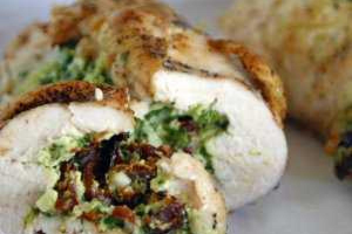 Фаршированная куриная грудка по-итальянски