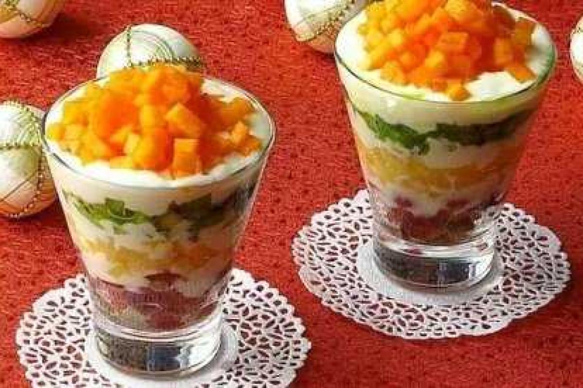 Десертный салат Десертный салат
