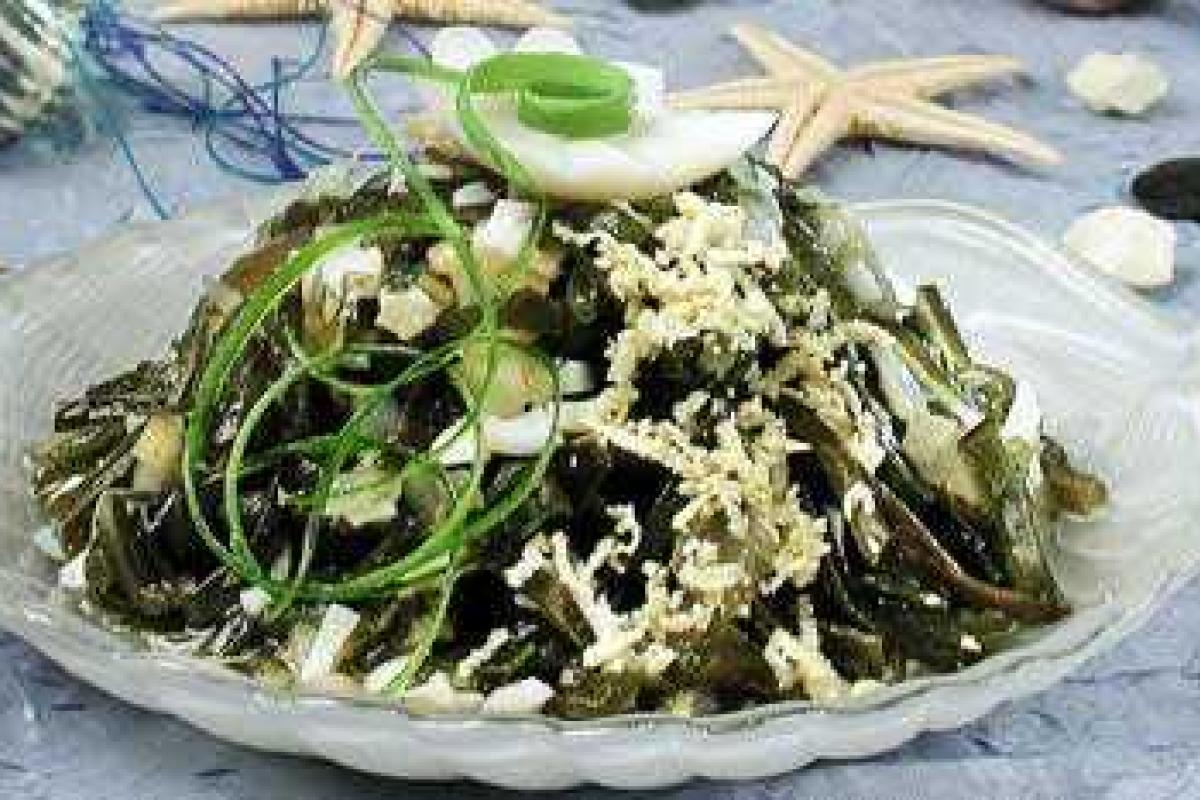 Салат из морской капусты