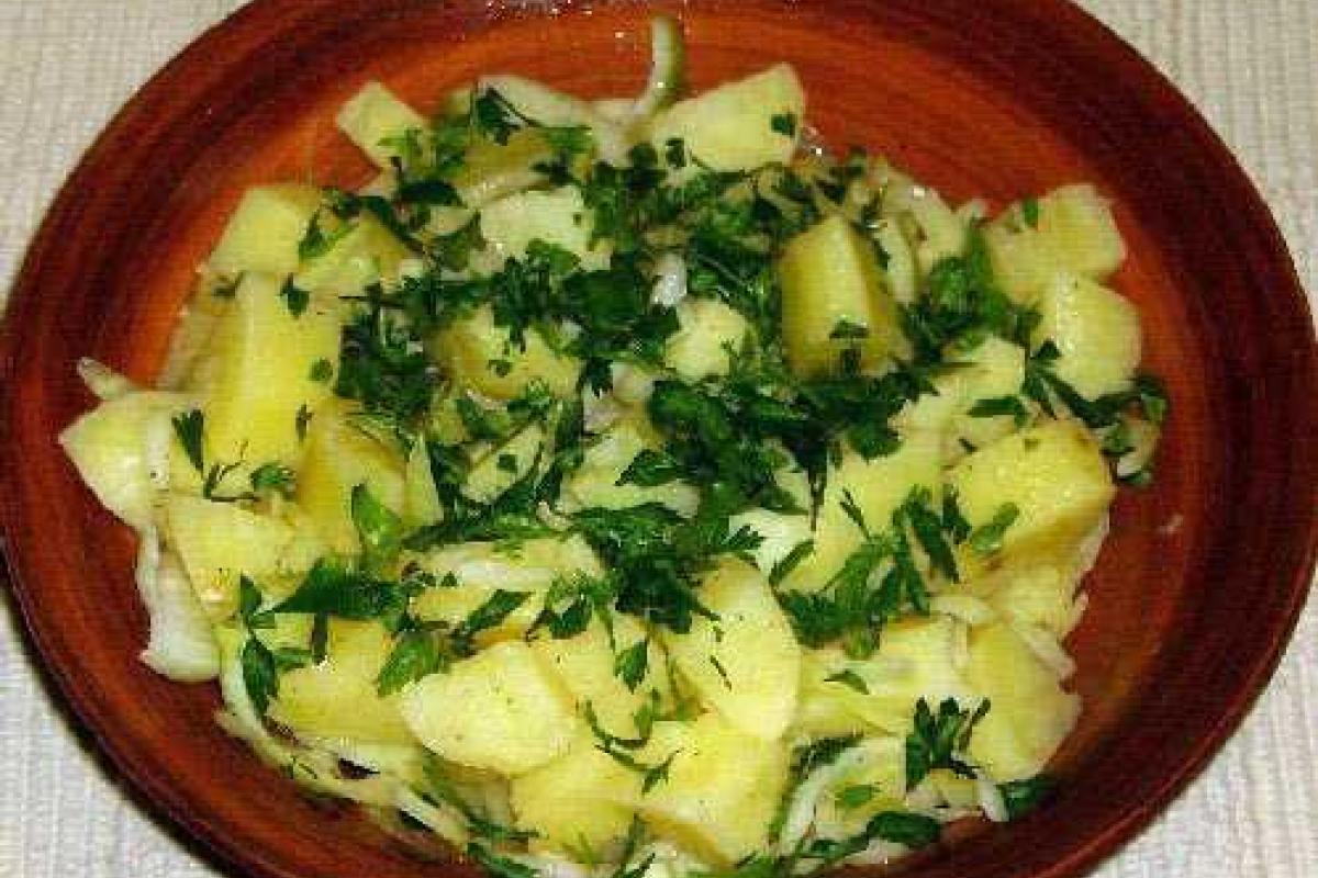 Салат из картофеля Салат из картофеля