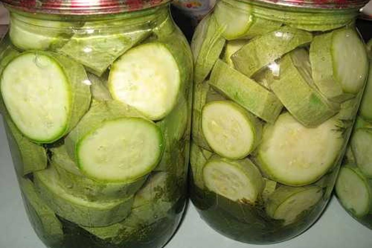 Кабачки на зиму Кабачки на зиму