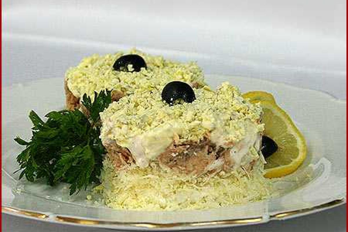 Салат из сайры Салат из сайры