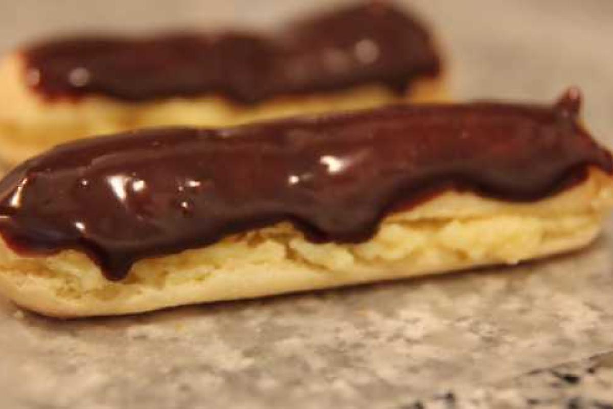 Безглютеновая диета: шоколадные эклеры