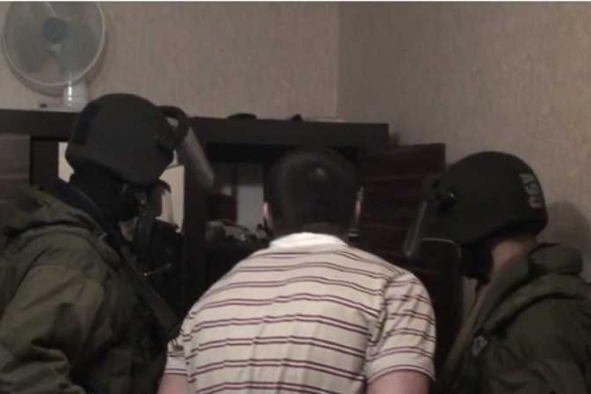 В Одессе спецназовцы СБУ задержали российского боевика В Одессе спецназовцы СБУ задержали российского боевика