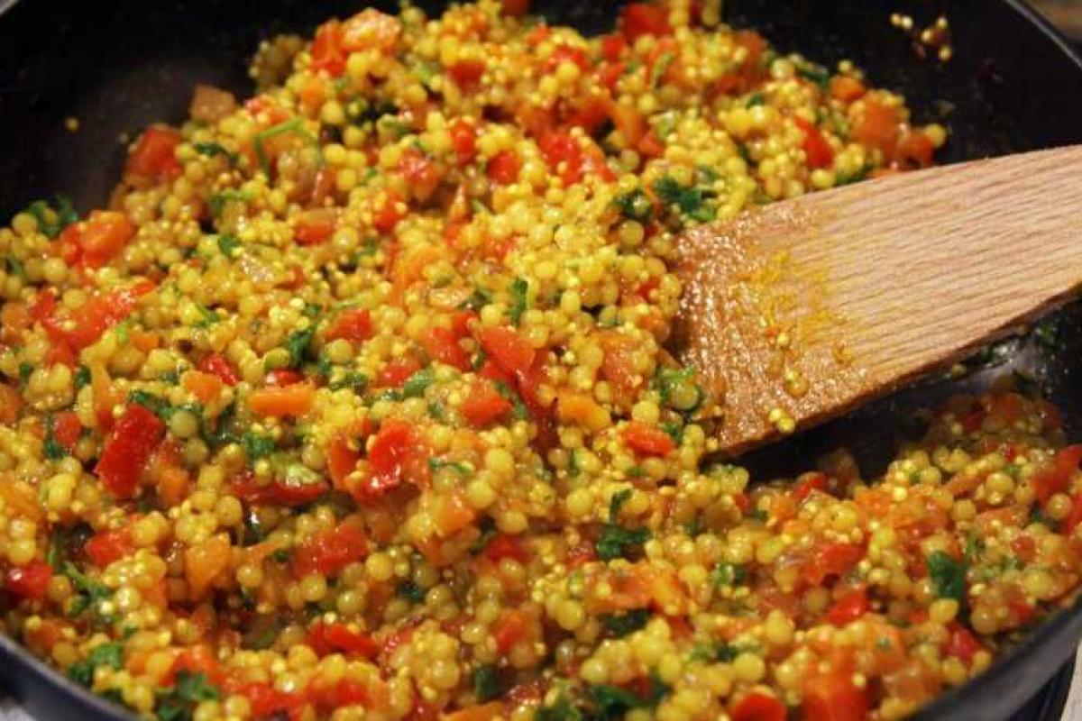 Кус-кус в итальянском стиле Кус-кус в итальянском стиле