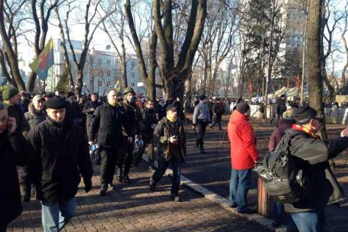 Самооборона Майдана заблокировала здание Верховной Рады,- Парубий Самооборона Майдана заблокировала здание Верховной Рады,- Парубий