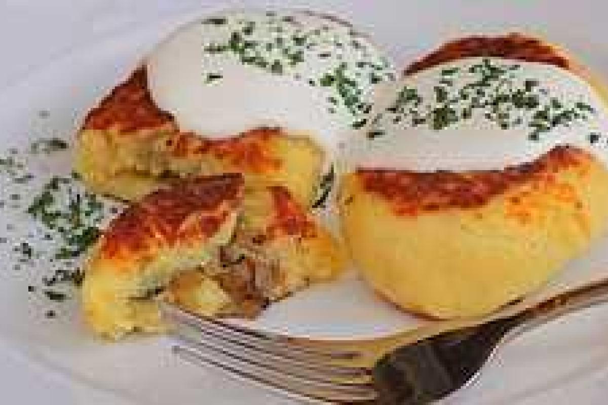 Картофельные зразы с грибами Картофельные зразы с грибами