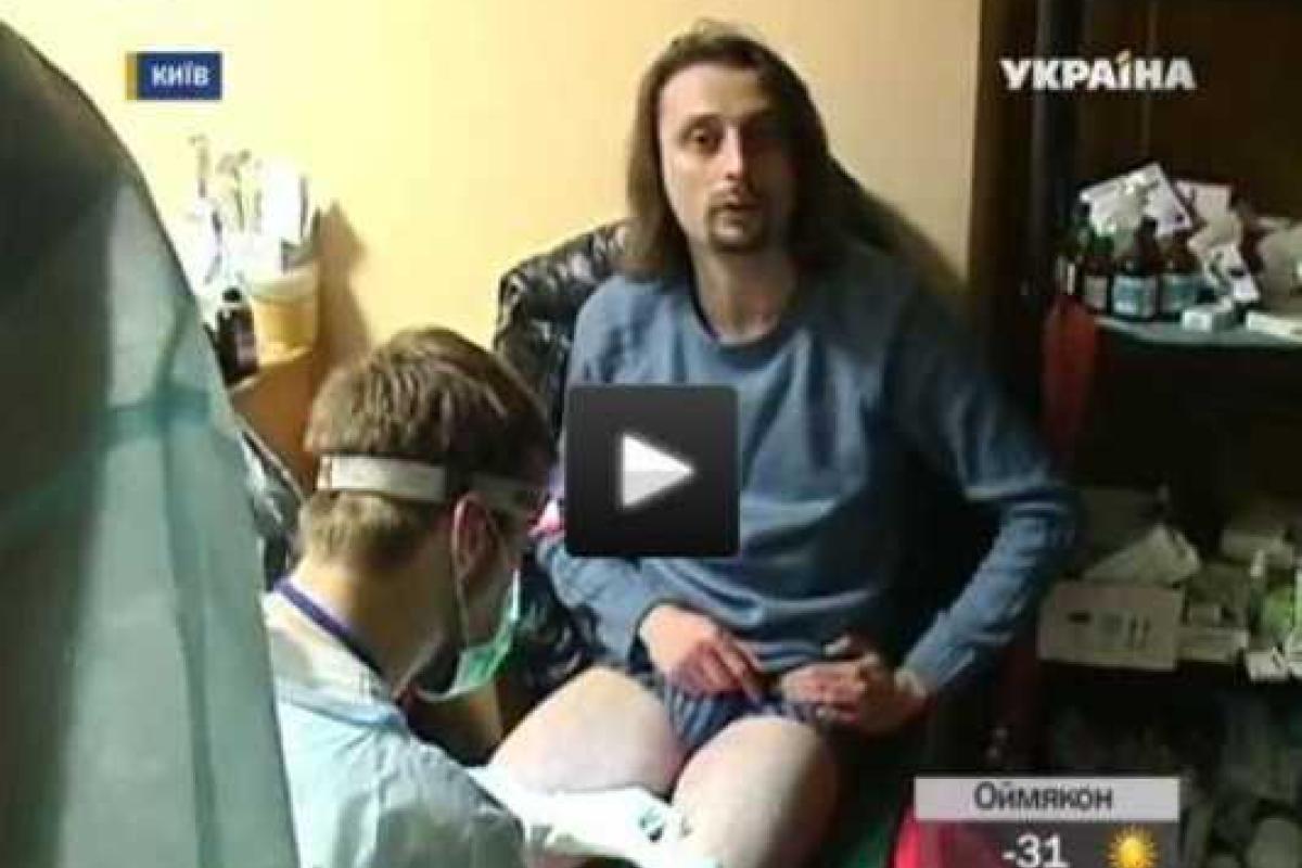 Журналист телеканала «Украина» пострадал от светошумовой гранаты
