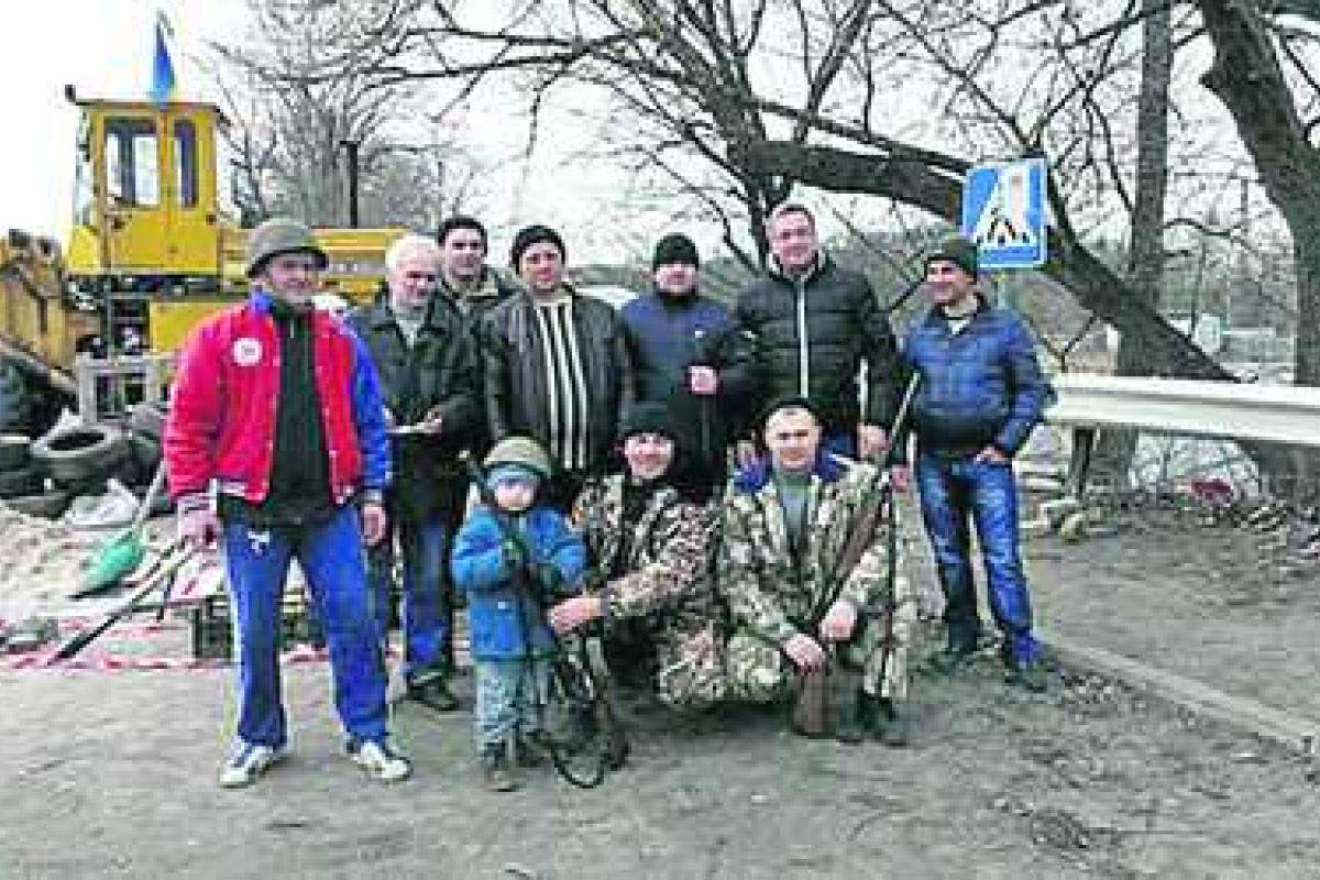 Под Киевом начали появляться партизанские отряды 