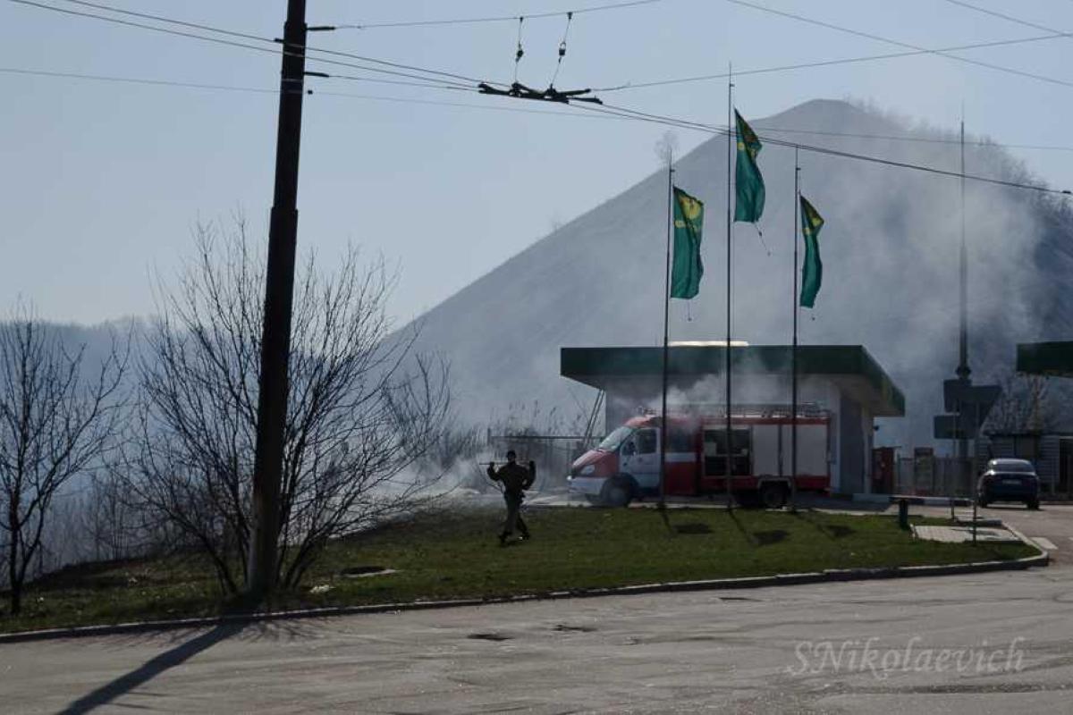 ЧП возле газовой заправки в Лисичанске ЧП возле газовой заправки в Лисичанске
