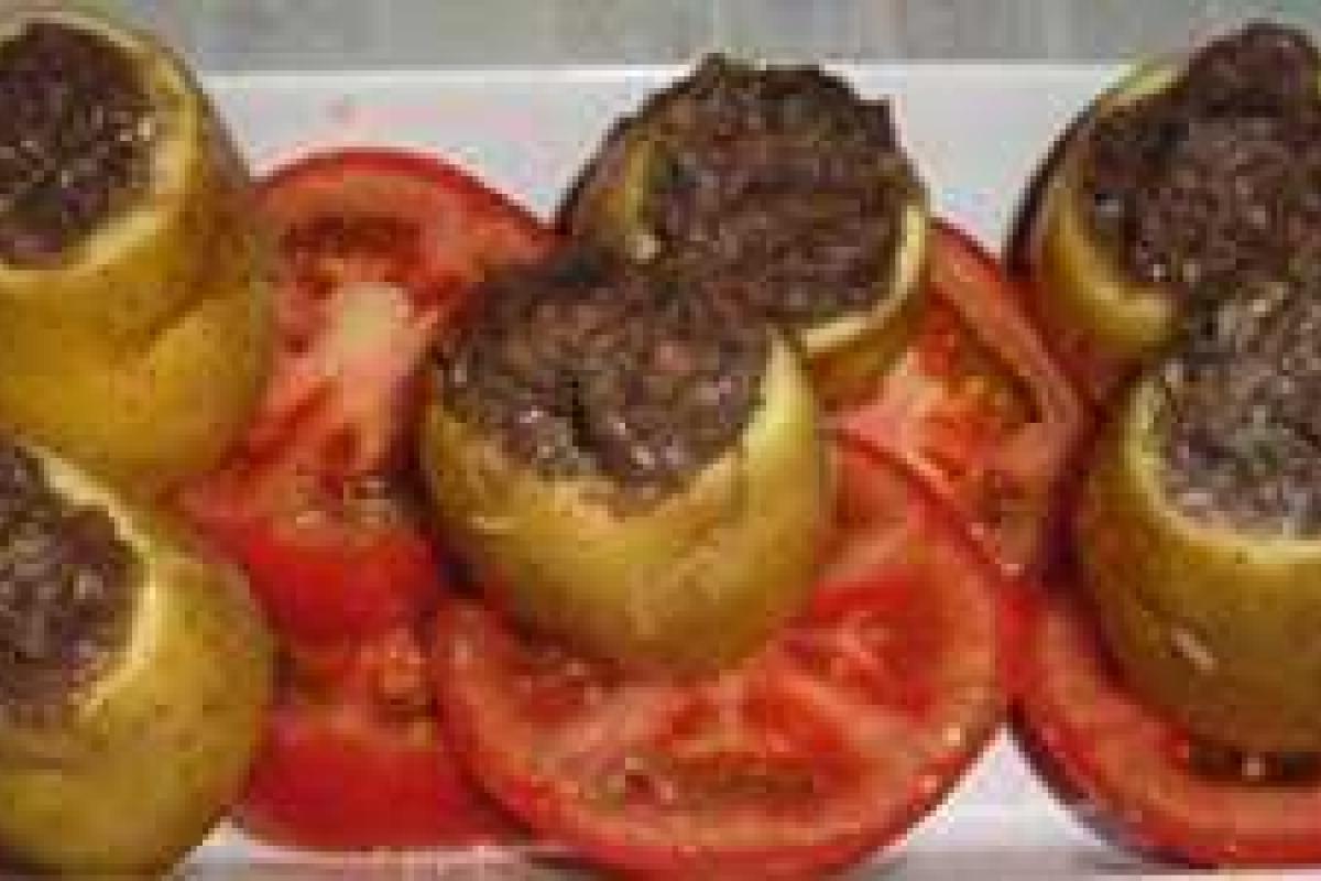 Фаршированный печеный картофель Фаршированный печеный картофель