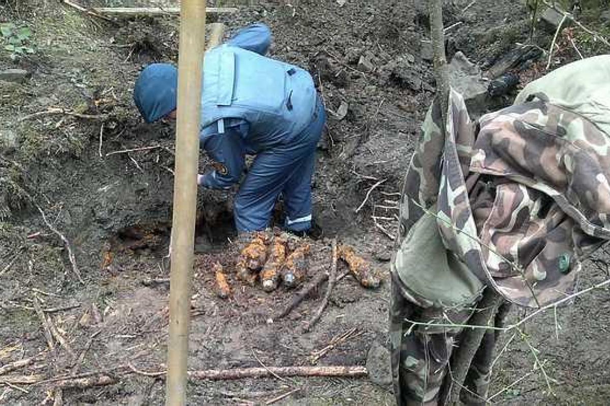 500 мин времен Второй мировой войны нашли в Закарпатской области 500 мин времен Второй мировой войны нашли в Закарпатской области