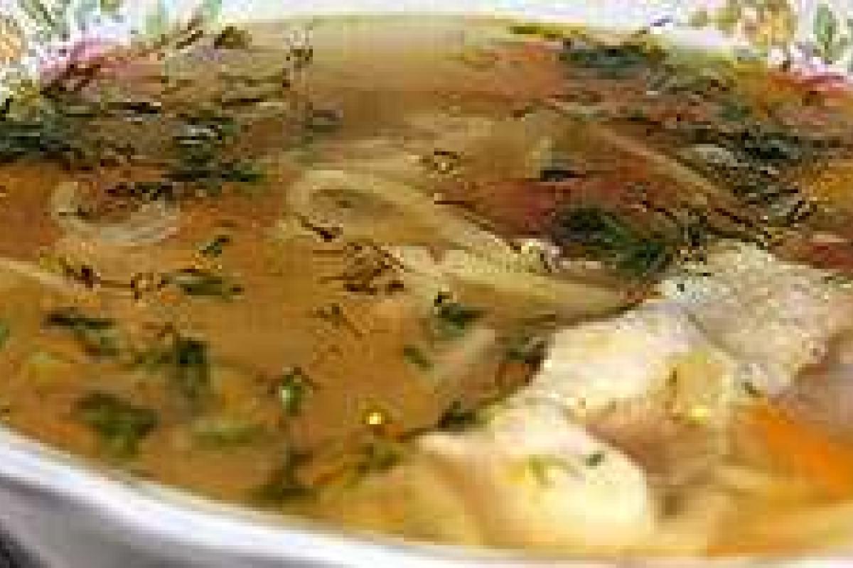 Суп-лапша с курицей