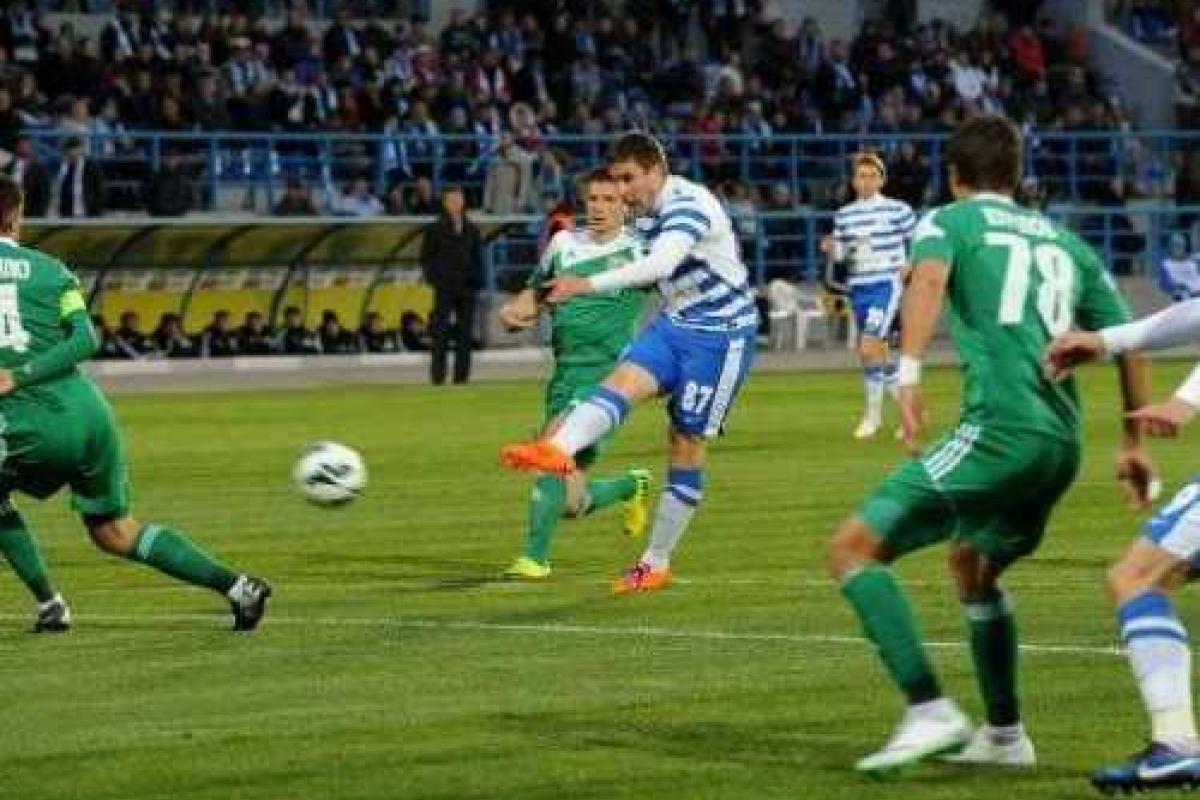 Крымский клуб напомнил о себе. "Севастополь" - "Ворскла" - 1:0. 24 тур  