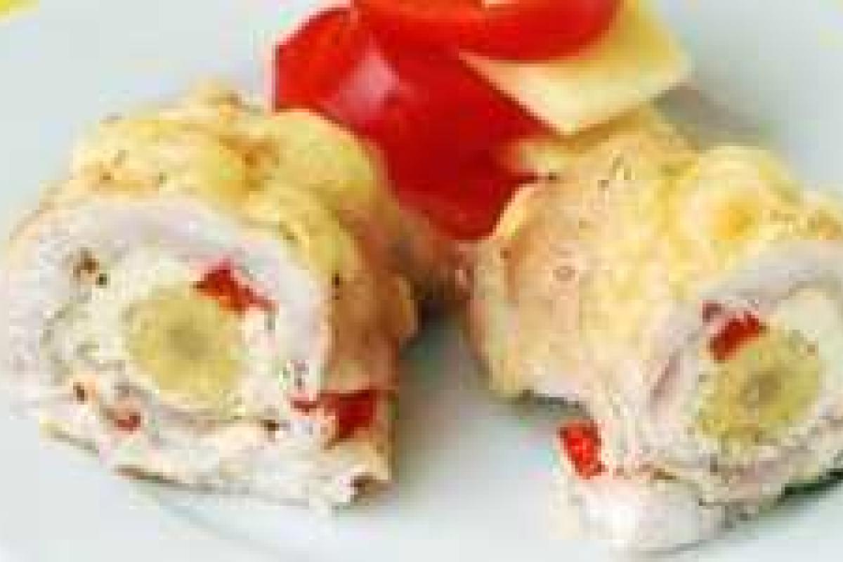 Куриные рулетики с маринованной кукурузой Куриные рулетики с маринованной кукурузой