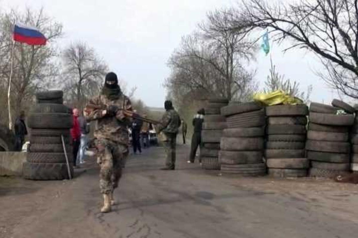 Сепаратисты обстреливают украинских силовиков в Краматорске 