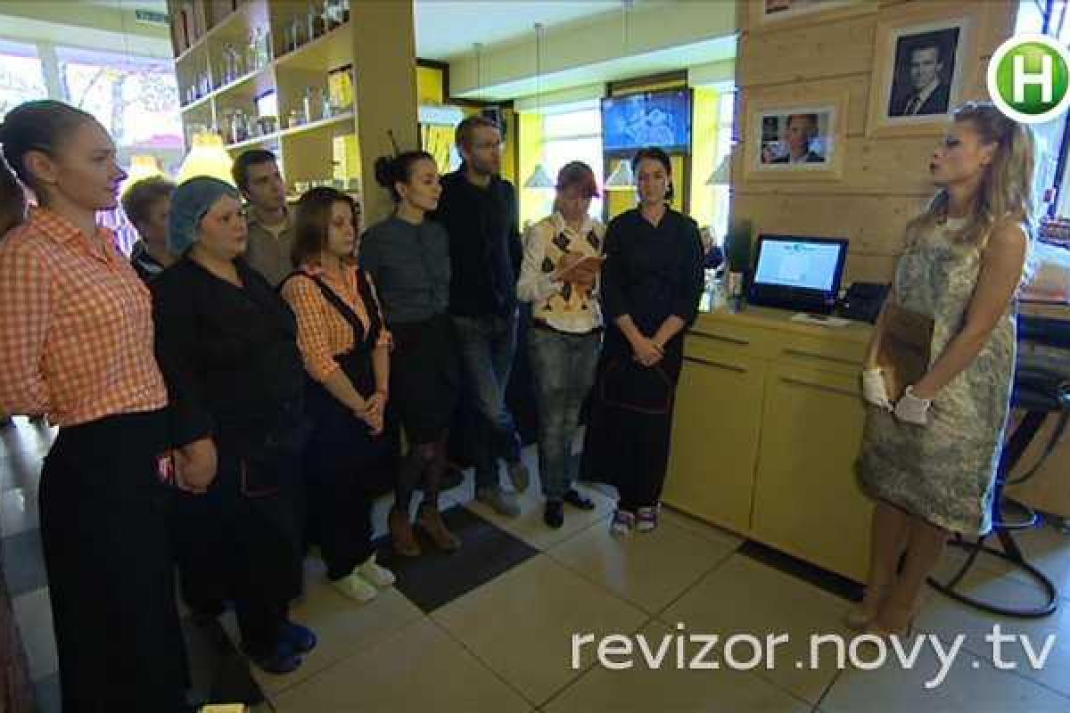 Команда "Ревизора" довела коллектив кременчугского кафе до истерики Команда "Ревизора" довела коллектив кременчугского кафе до истерики