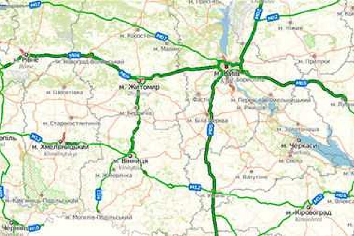 "Укравтодор" запустил онлайн-карту дорожных ям