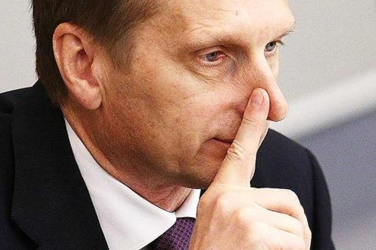 Нарышкин вслед за Путиным выступил за проведение выборов президента Украины