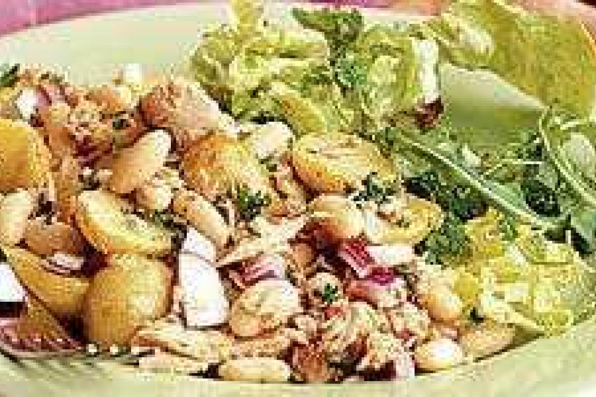 Картофельный салат с тунцом Картофельный салат с тунцом
