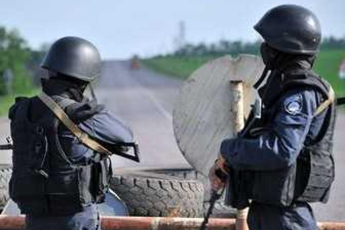 Въезд транспорта в Донецк ограничен 