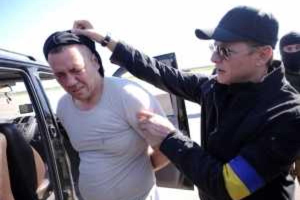 Ляшко допрашивает лидера сепаратистов