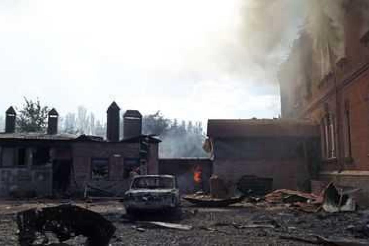 События в Донбассе: дневное затишье в Славянске завершилось, началась перестрелка