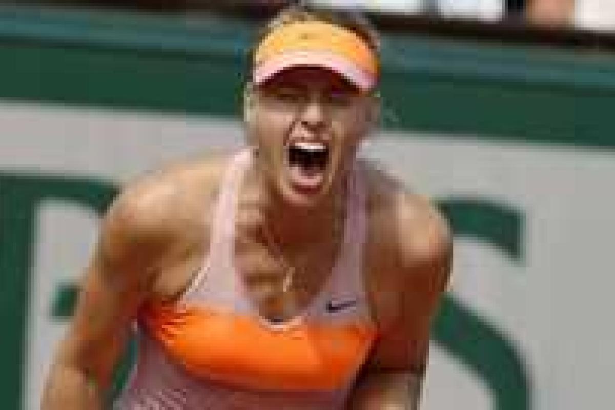 Шарапова - третий раз подряд в финале Roland Garros Шарапова - третий раз подряд в финале Roland Garros