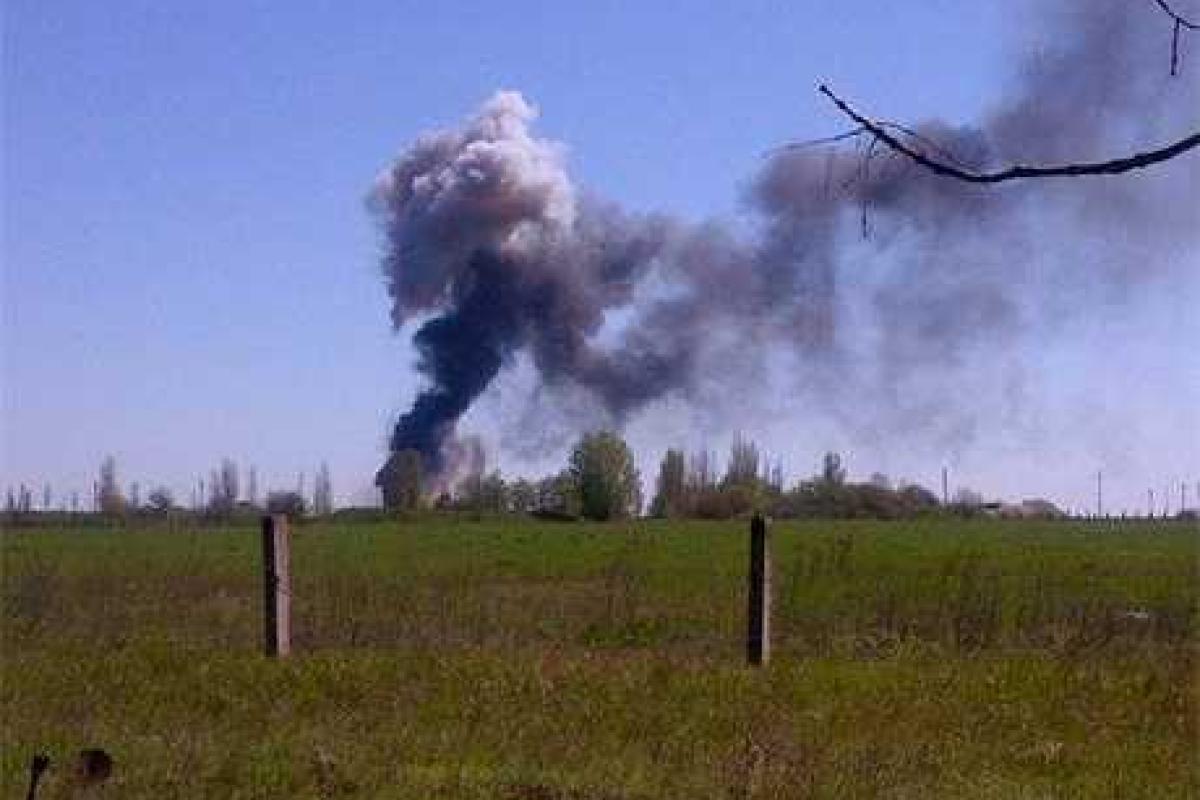 В Краматорске этой ночью в районе аэродрома идет бой
