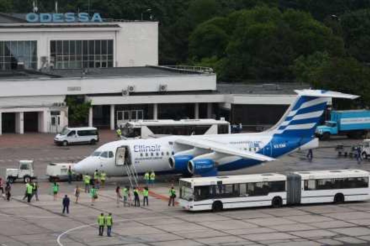 Авиакомпания "Ellinair" выполнила первый рейс в Одессу Авиакомпания "Ellinair" выполнила первый рейс в Одессу