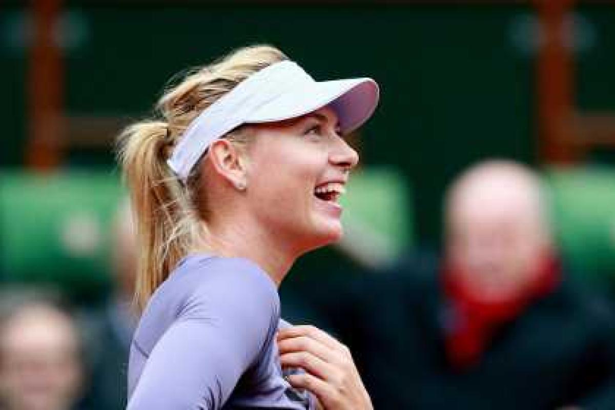 Шарапова выиграла Открытый чемпионат Франции по теннису Шарапова выиграла Открытый чемпионат Франции по теннису