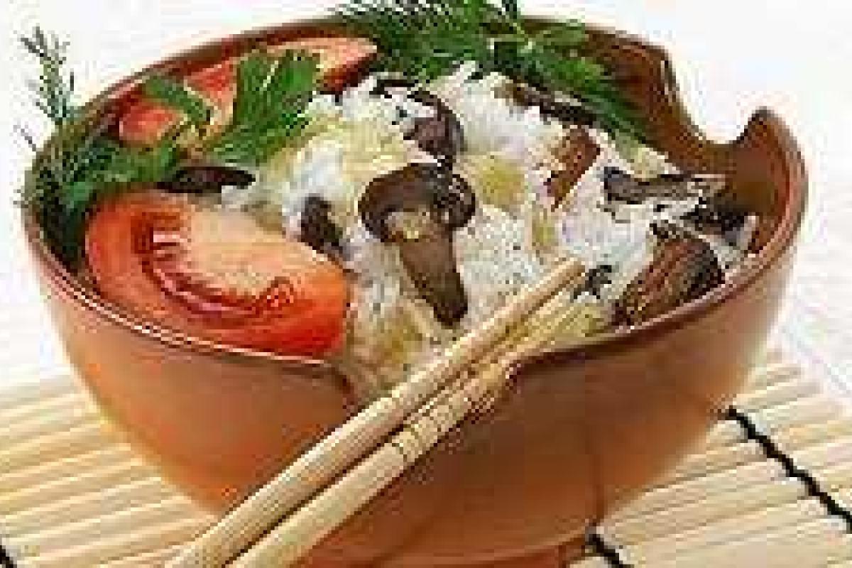 Рис с грибами Рис с грибами