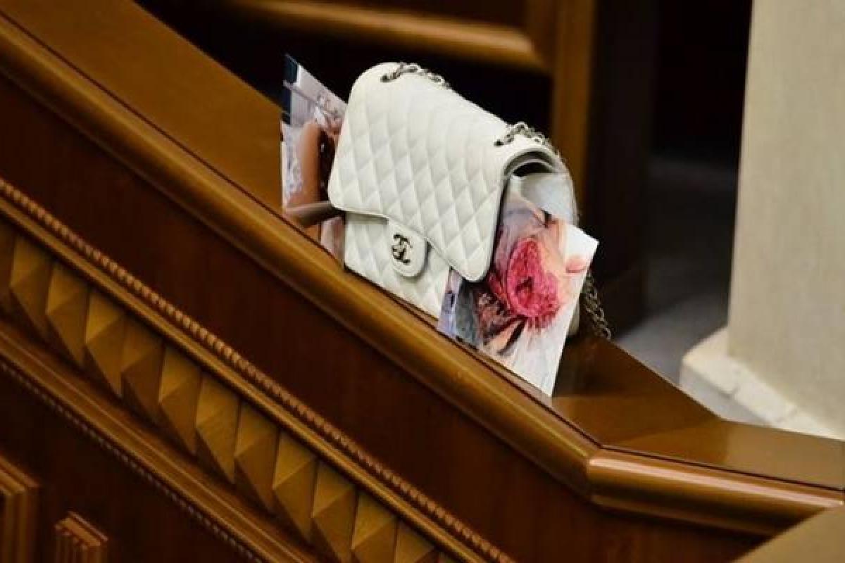 Анна Герман "обменяла" дорогую сумочку на покупку бронежилетов Анна Герман "обменяла" дорогую сумочку на покупку бронежилетов